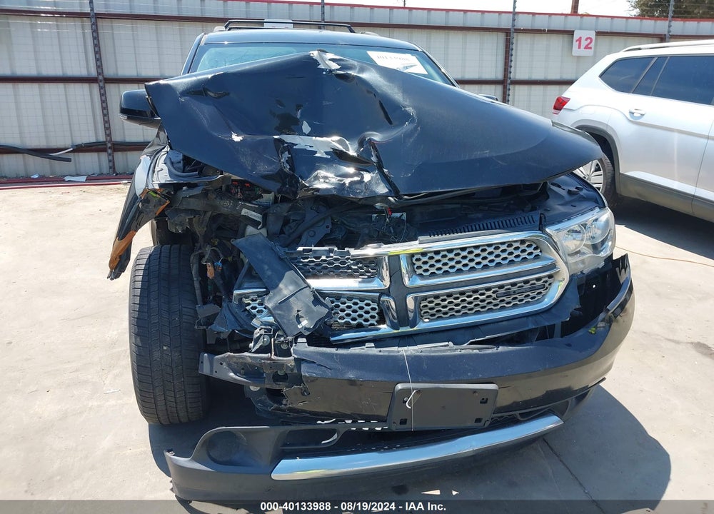 2013 DODGE DURANGO CREW VIN: 1C4RDHDG0DC664028