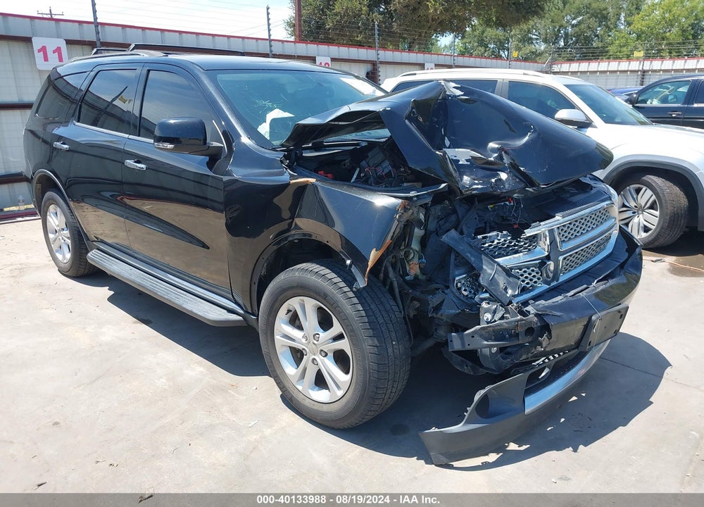 2013 DODGE DURANGO CREW VIN: 1C4RDHDG0DC664028
