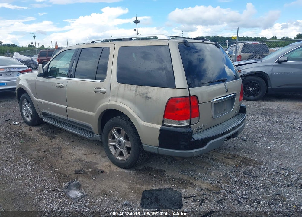 2004 LINCOLN AVIATOR VIN: 5LMEU88H44ZJ30134
