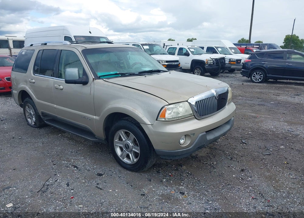 2004 LINCOLN AVIATOR VIN: 5LMEU88H44ZJ30134