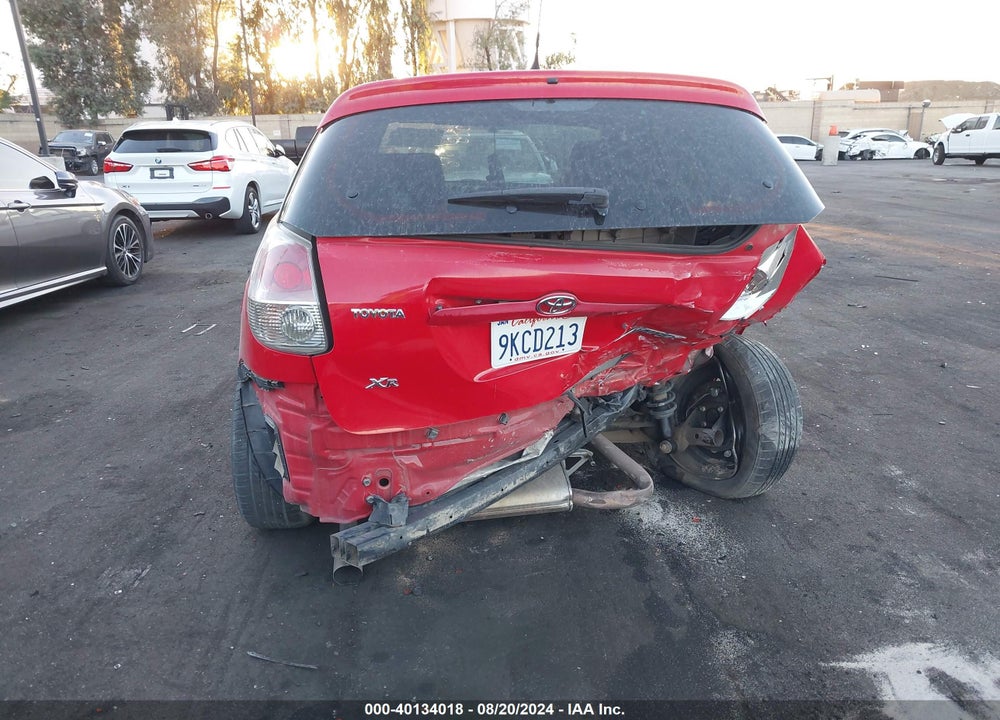 2006 TOYOTA MATRIX/XR VIN: 2T1KR32E86C604774