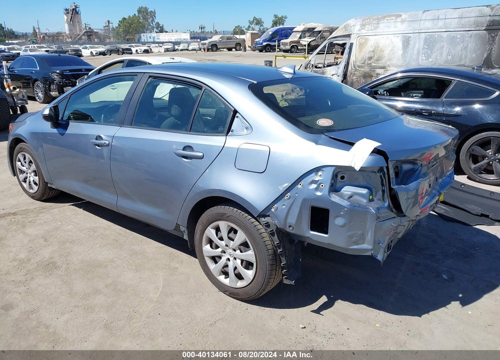 2020 TOYOTA COROLLA LE VIN: JTDEPRAE8LJ109742