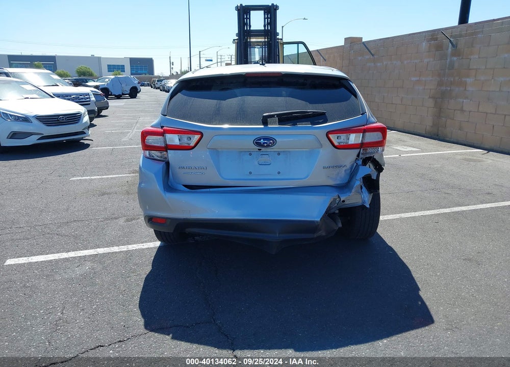 2019 SUBARU IMPREZA 2.0I VIN: 4S3GTAA6XK3754586