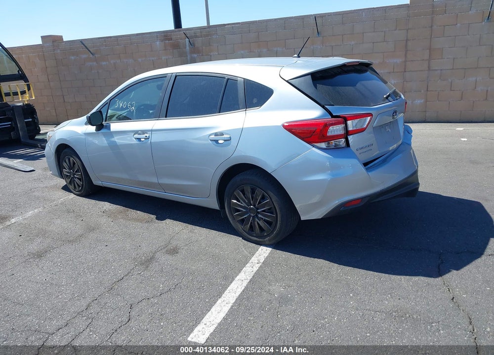 2019 SUBARU IMPREZA 2.0I VIN: 4S3GTAA6XK3754586