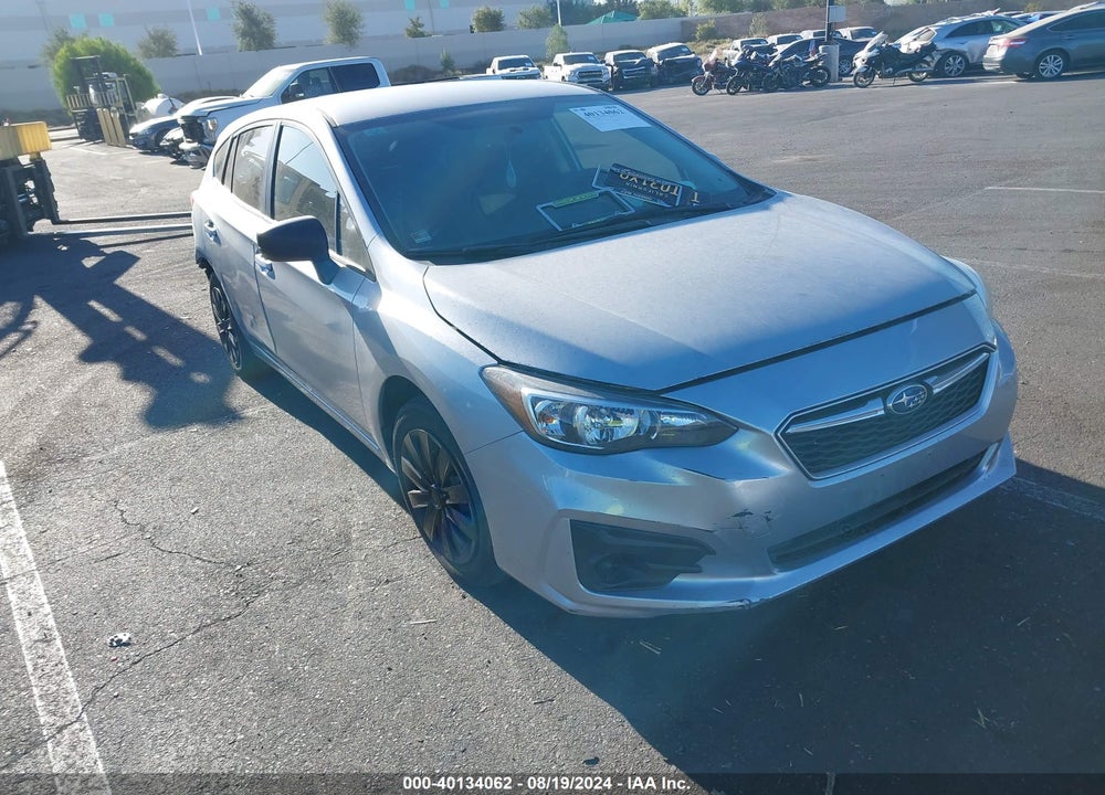 2019 SUBARU IMPREZA 2.0I VIN: 4S3GTAA6XK3754586
