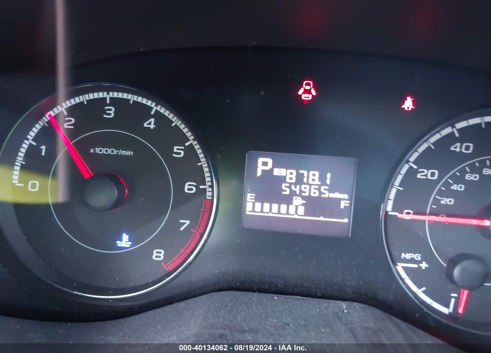 2019 SUBARU IMPREZA 2.0I VIN: 4S3GTAA6XK3754586