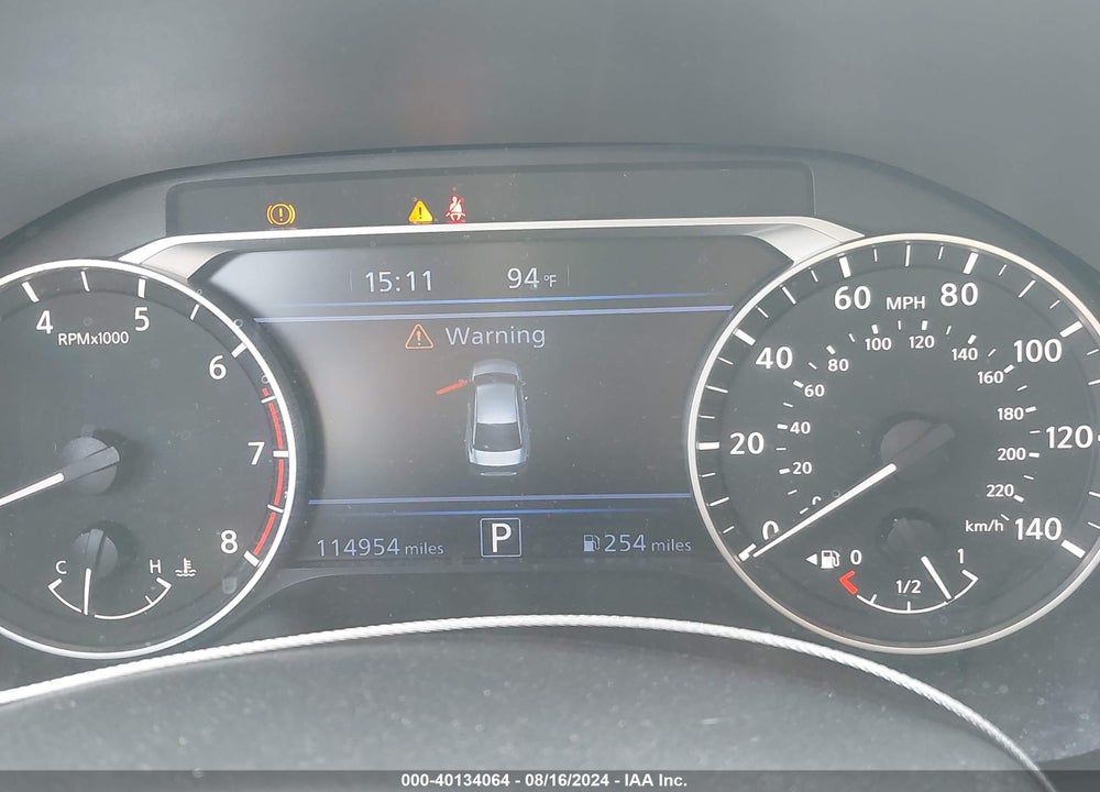 2019 NISSAN ALTIMA 2.5 SV VIN: 1N4BL4DW2KC135395
