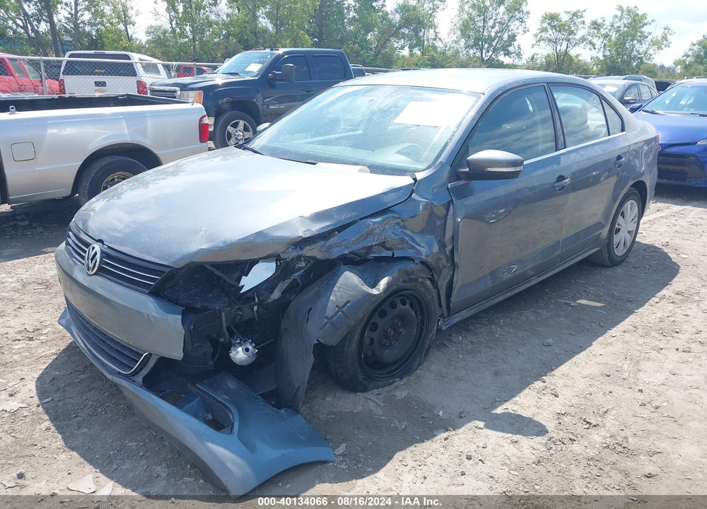 2013 VOLKSWAGEN JETTA 2.5L SE VIN: 3VWDX7AJ6DM384900