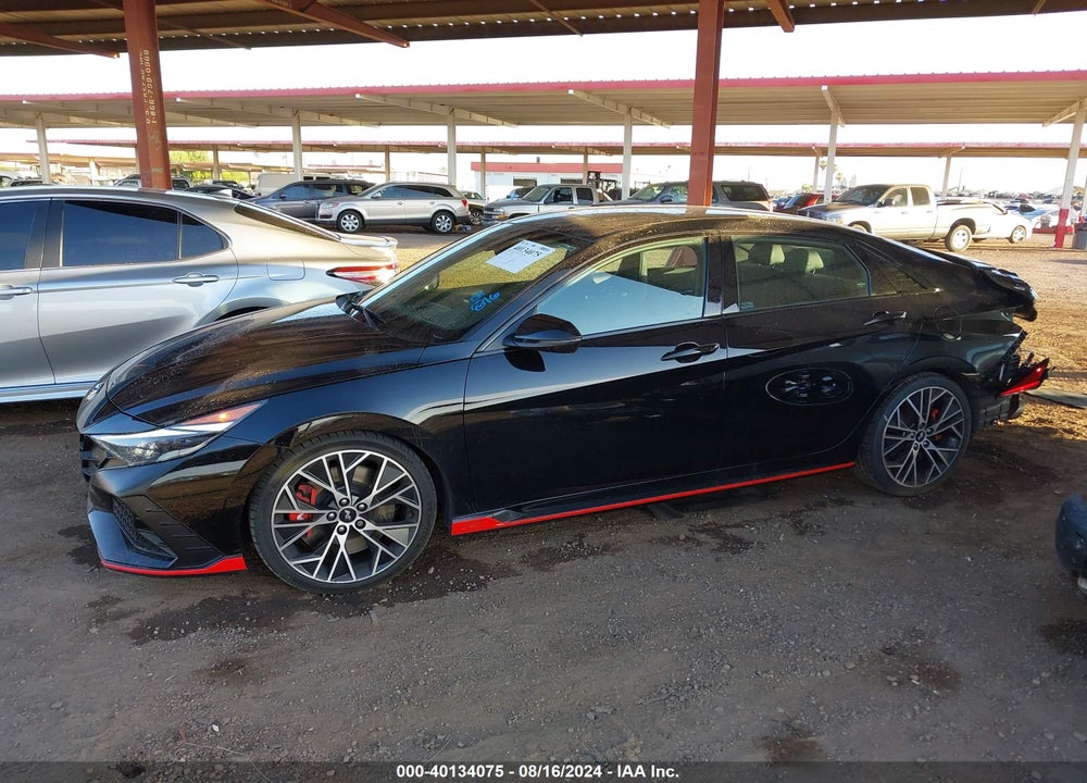 2023 HYUNDAI ELANTRA N VIN: KMHLW4AK1PU009548