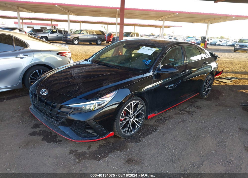 2023 HYUNDAI ELANTRA N VIN: KMHLW4AK1PU009548
