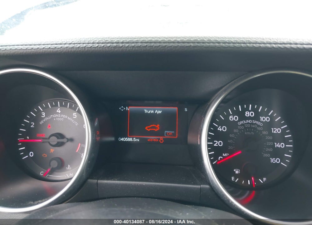 2019 FORD MUSTANG GT VIN: 1FA6P8CF0K5117688