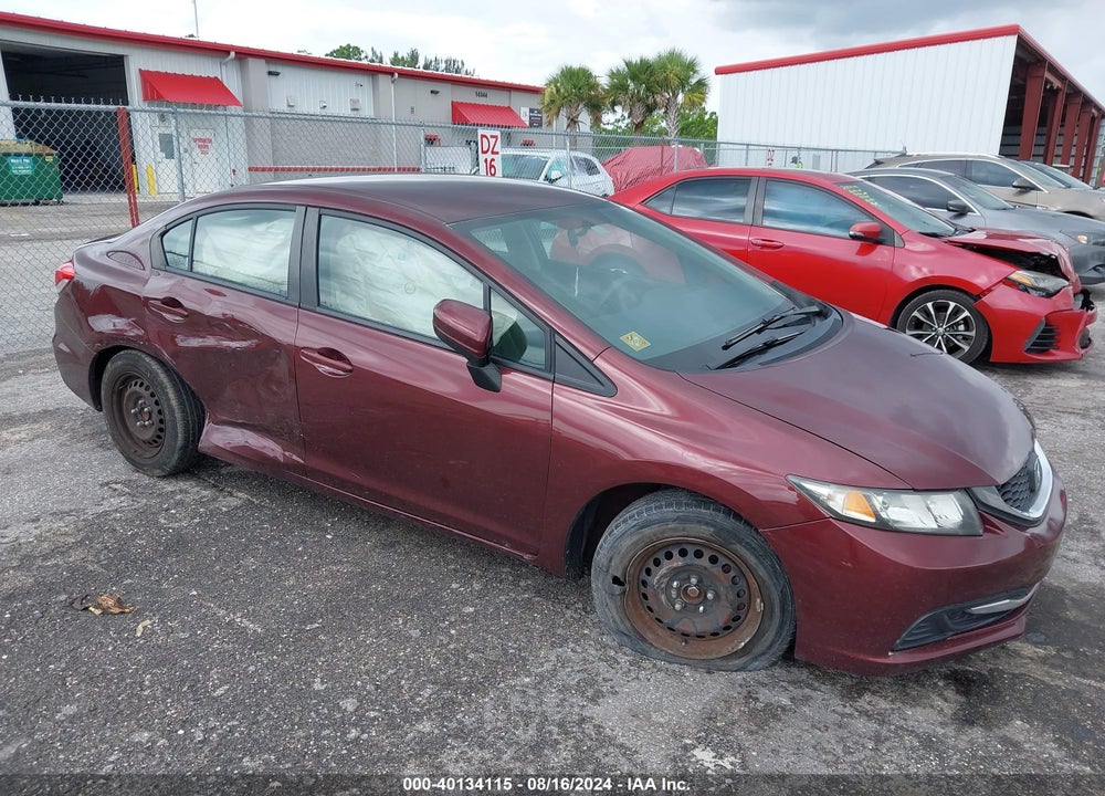 2015 HONDA CIVIC LX VIN: 19XFB2F58FE052771