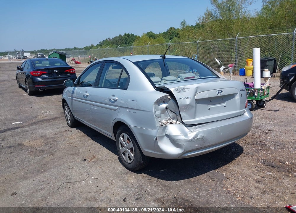 2011 HYUNDAI ACCENT GLS VIN: KMHCN4AC5BU609185