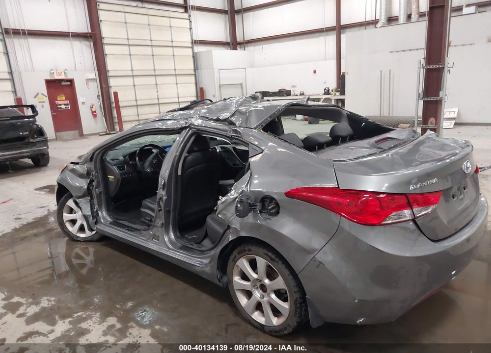 2013 HYUNDAI ELANTRA LIMITED VIN: 5NPDH4AE2DH395447