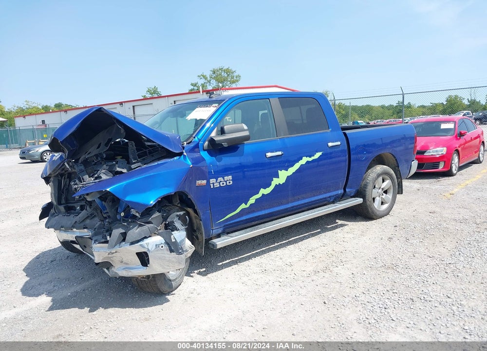 2018 RAM 1500 BIG HORN 4X4 5'7 BOX VIN: 3C6RR7LT2JG182445