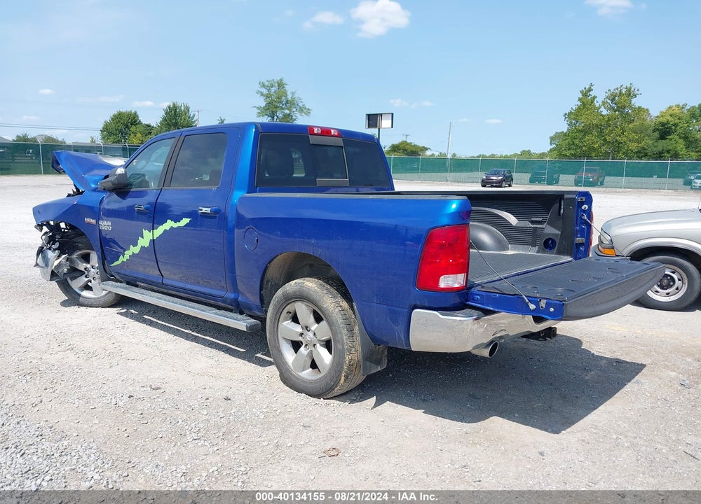 2018 RAM 1500 BIG HORN 4X4 5'7 BOX VIN: 3C6RR7LT2JG182445