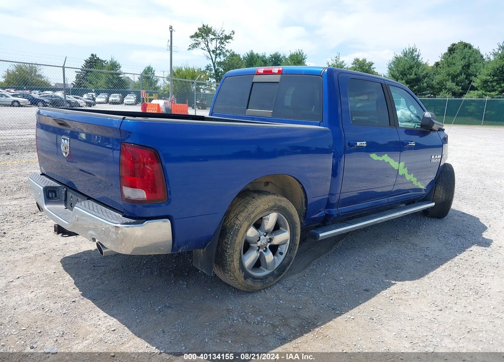 2018 RAM 1500 BIG HORN 4X4 5'7 BOX VIN: 3C6RR7LT2JG182445