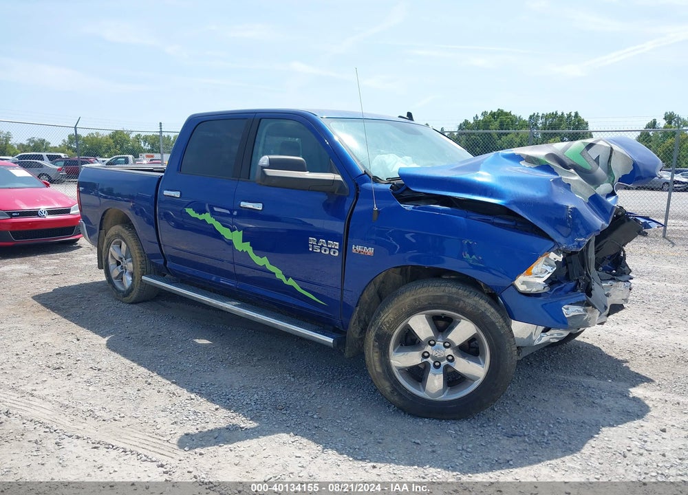 2018 RAM 1500 BIG HORN 4X4 5'7 BOX VIN: 3C6RR7LT2JG182445