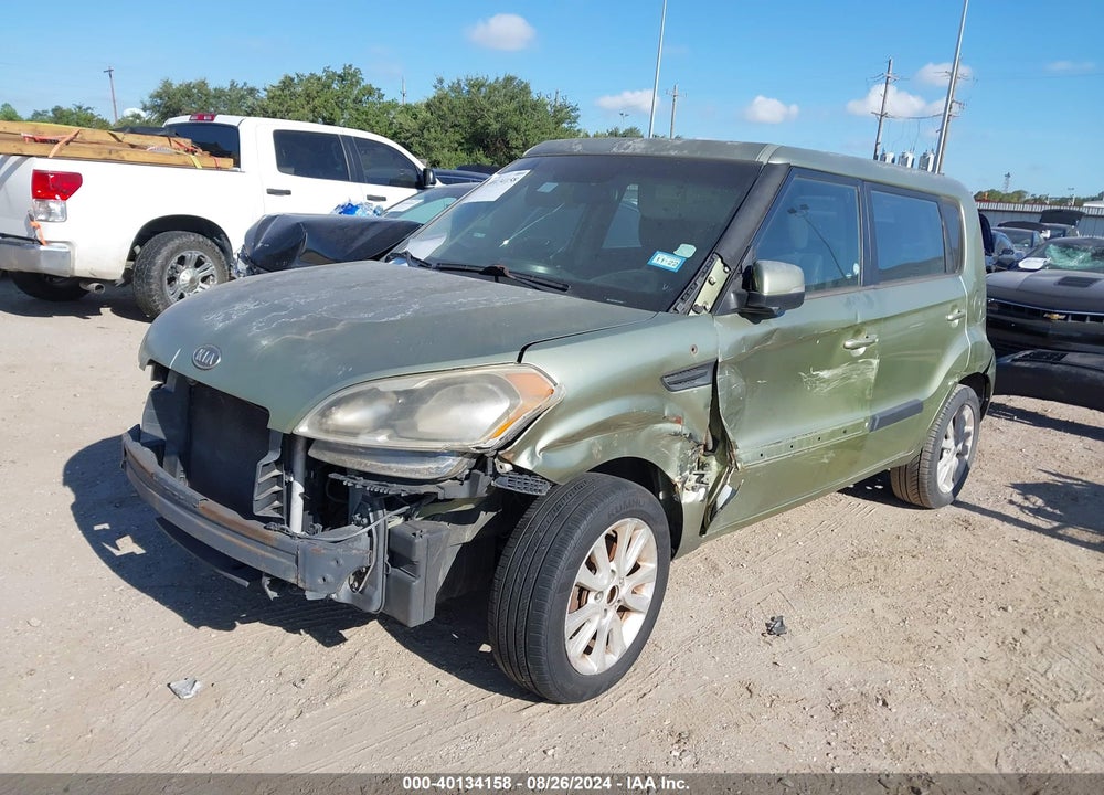 2012 KIA SOUL VIN: KNDJT2A61C7409291