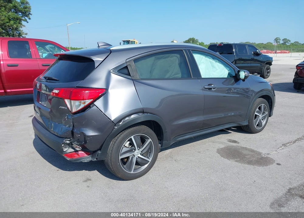 2022 HONDA HR-V AWD EX VIN: 3CZRU6H51NM745417