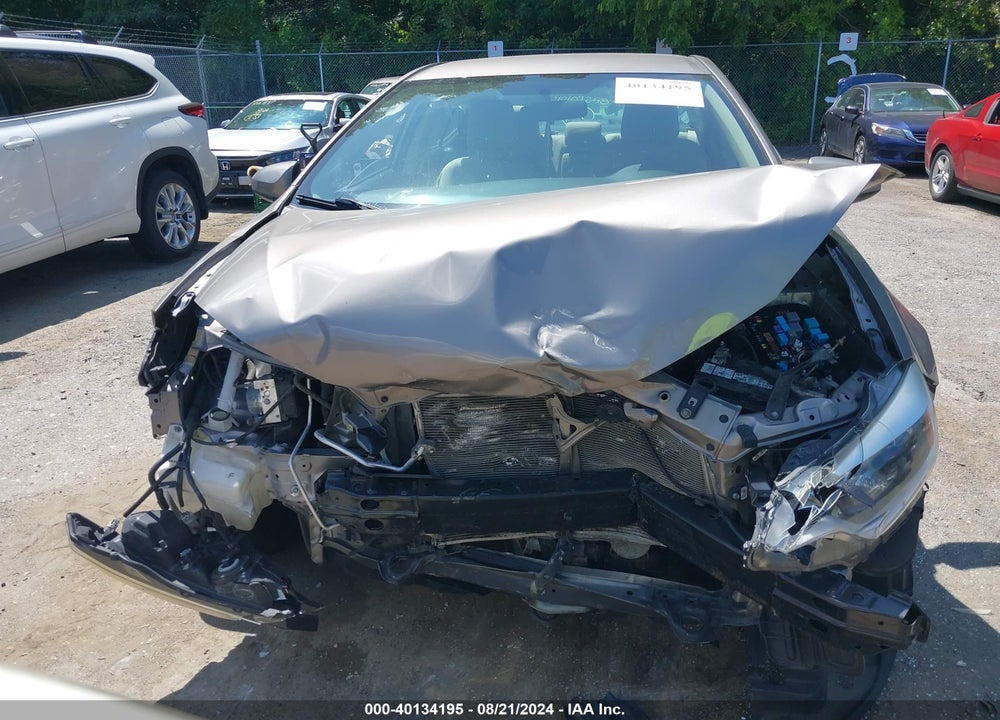 2016 TOYOTA COROLLA LE VIN: 2T1BURHEXGC620310