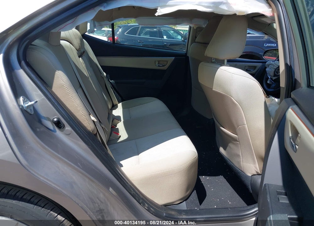 2016 TOYOTA COROLLA LE VIN: 2T1BURHEXGC620310
