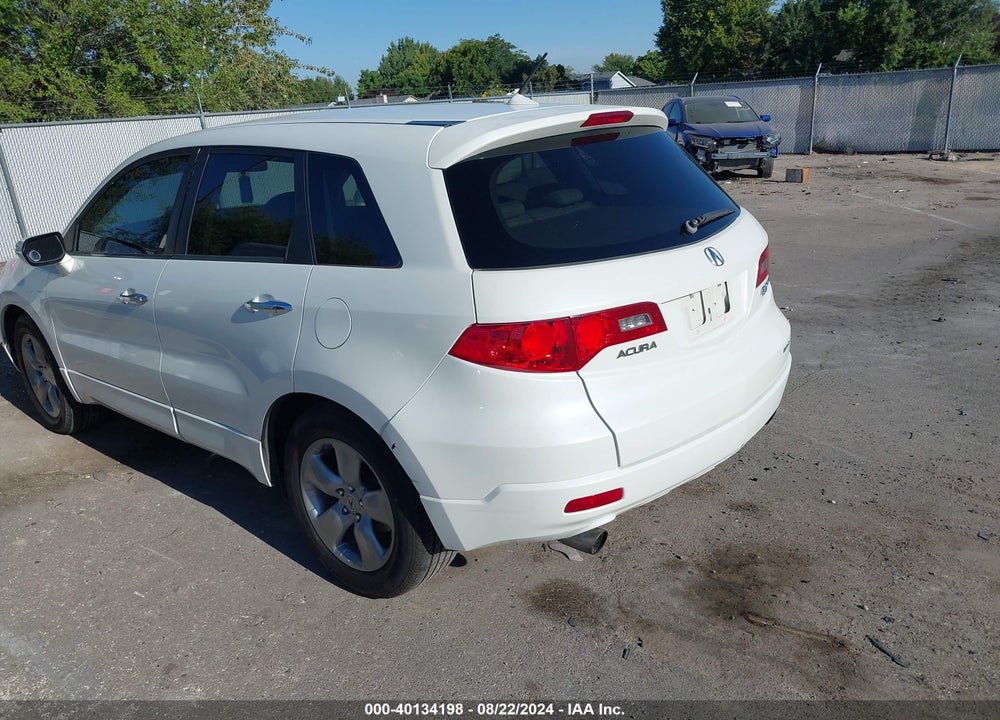 2007 ACURA RDX VIN: 5J8TB18557A023065