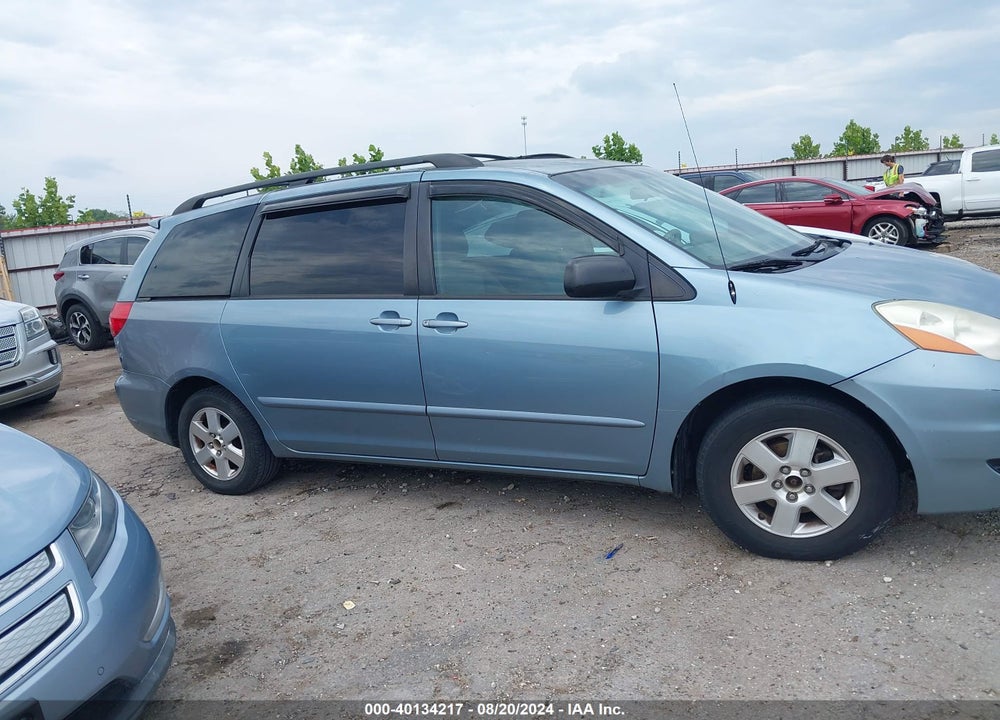 2007 TOYOTA SIENNA VIN: 5TDZK23C67S086036