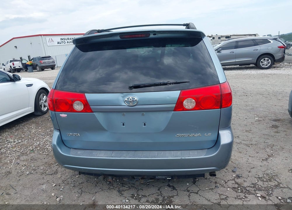 2007 TOYOTA SIENNA VIN: 5TDZK23C67S086036