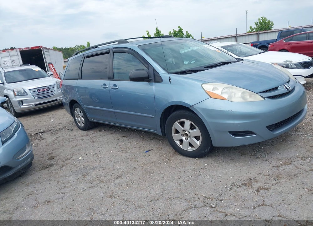 2007 TOYOTA SIENNA VIN: 5TDZK23C67S086036