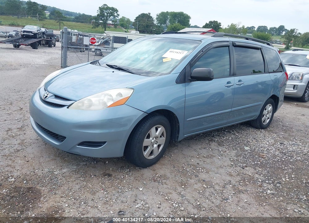 2007 TOYOTA SIENNA VIN: 5TDZK23C67S086036