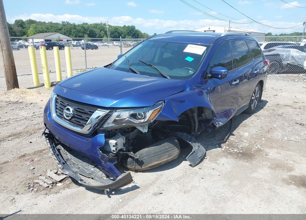 2017 NISSAN PATHFINDER SL VIN: 5N1DR2MM8HC668456