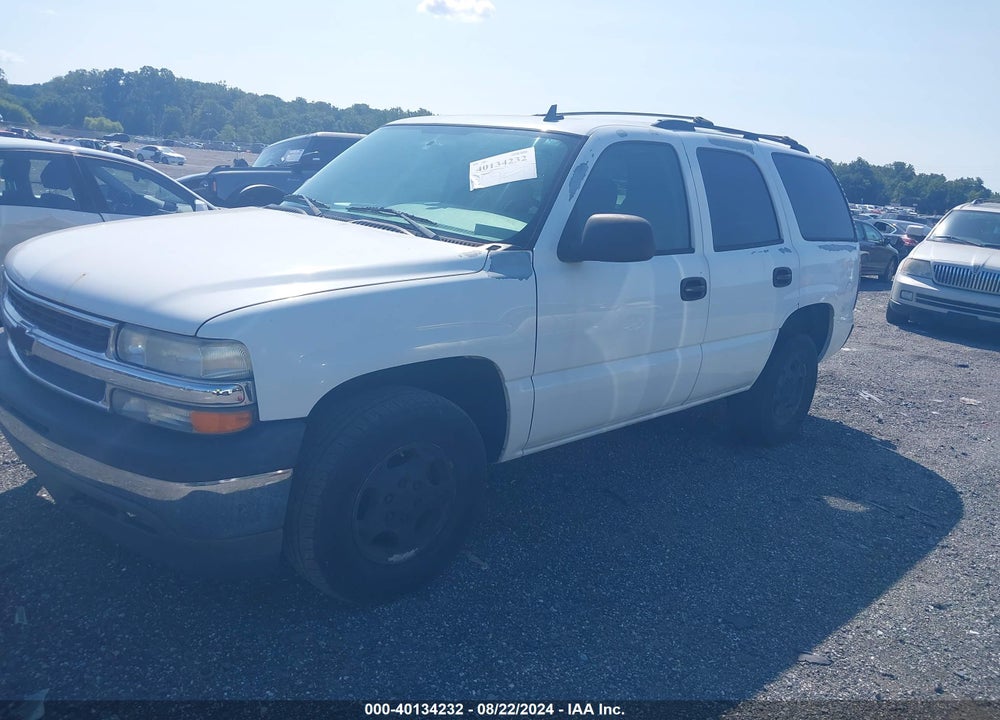 2006 CHEVROLET TAHOE LS VIN: 1GNEK13Z86J114760