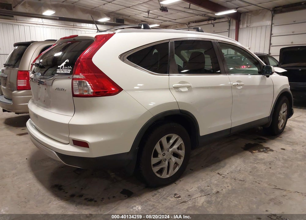2015 HONDA CR-V EX-L VIN: 5J6RM4H74FL128733