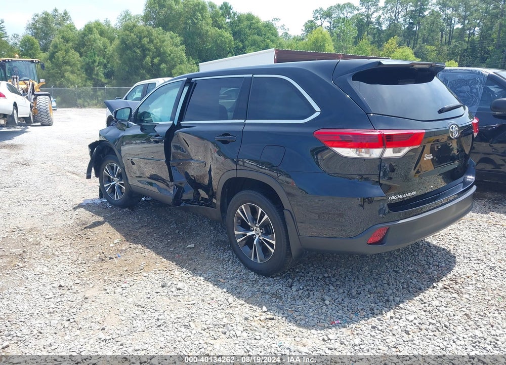 2019 TOYOTA HIGHLANDER LE VIN: 5TDZZRFH4KS359592