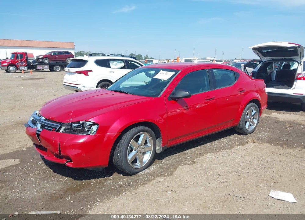 2014 DODGE AVENGER VIN: 1C3CDZAB7EN129065