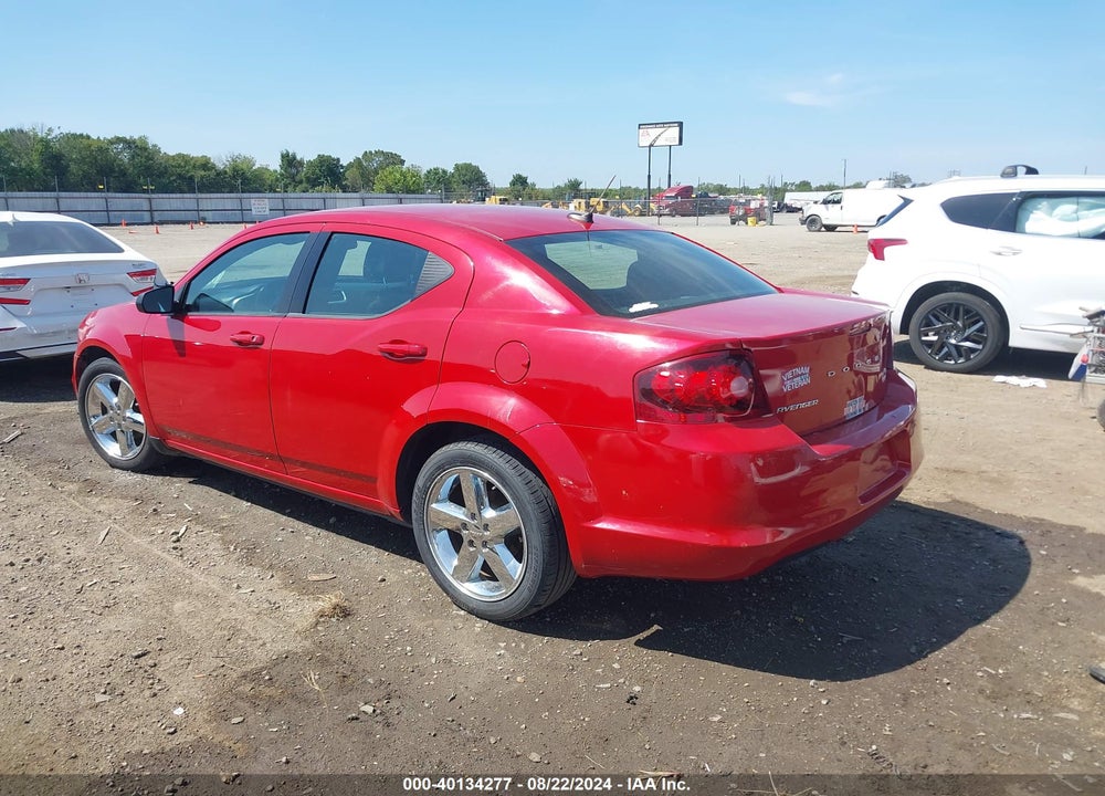 2014 DODGE AVENGER VIN: 1C3CDZAB7EN129065