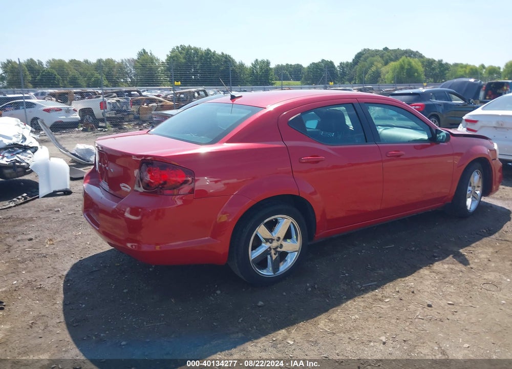 2014 DODGE AVENGER VIN: 1C3CDZAB7EN129065