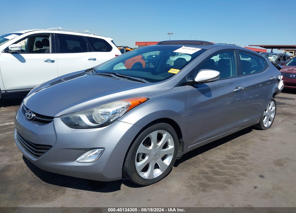 2013 HYUNDAI ELANTRA LIMITED VIN: KMHDH4AE8DU516595