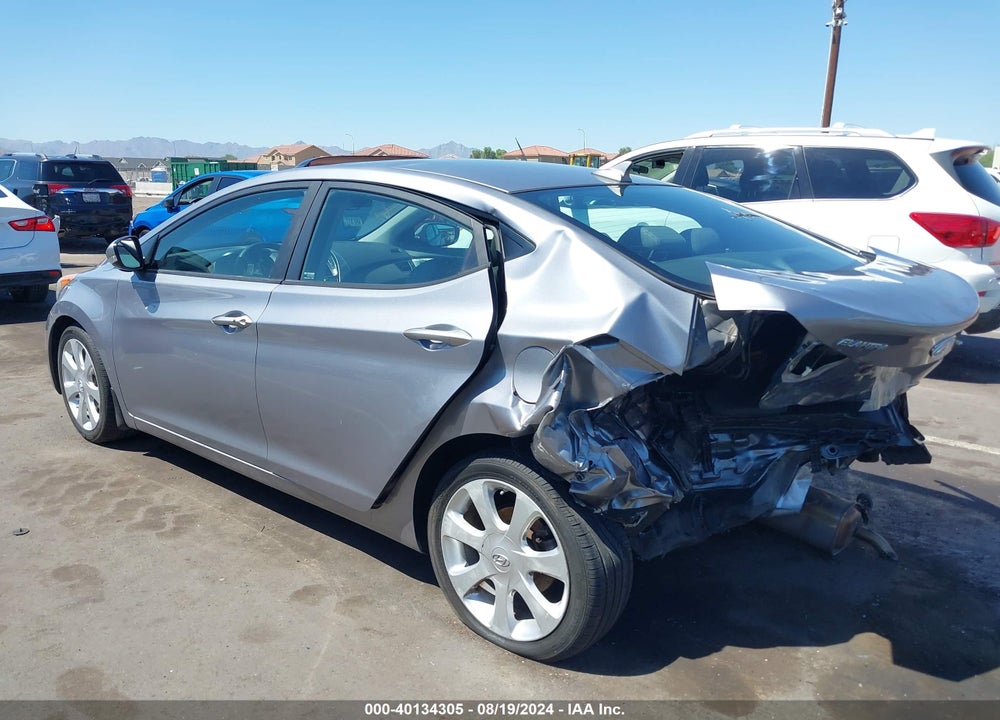 2013 HYUNDAI ELANTRA LIMITED VIN: KMHDH4AE8DU516595
