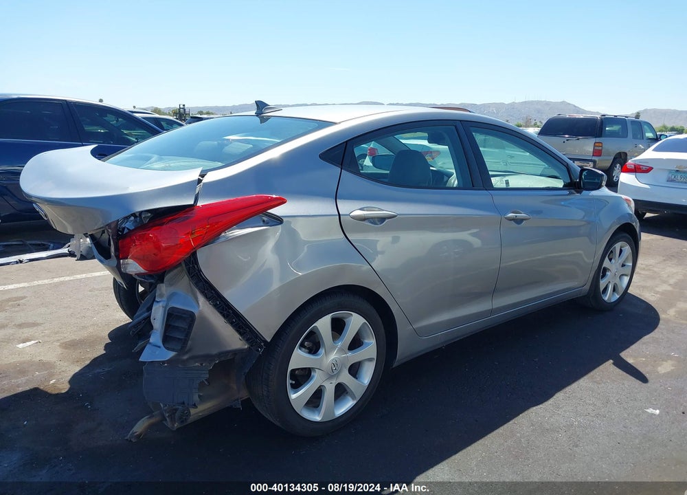 2013 HYUNDAI ELANTRA LIMITED VIN: KMHDH4AE8DU516595