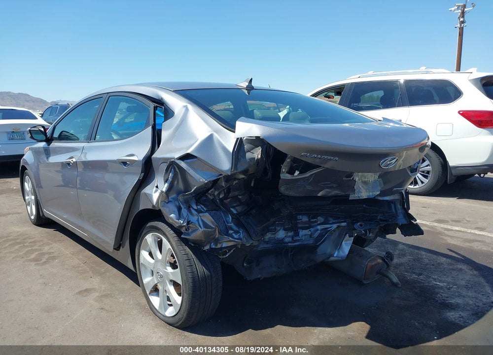 2013 HYUNDAI ELANTRA LIMITED VIN: KMHDH4AE8DU516595