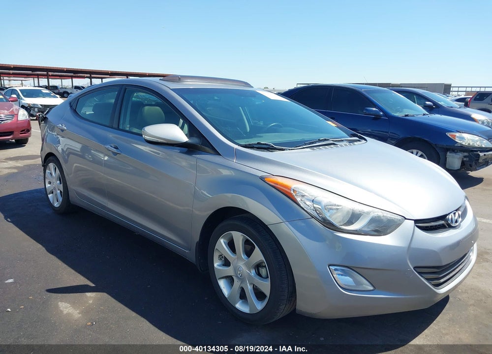 2013 HYUNDAI ELANTRA LIMITED VIN: KMHDH4AE8DU516595