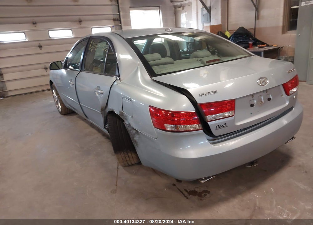 2007 HYUNDAI SONATA LIMITED/SE V6 VIN: 5NPEU46F87H293642