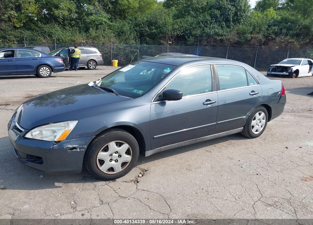 2006 HONDA ACCORD 2.4 LX VIN: 1HGCM56486A155800