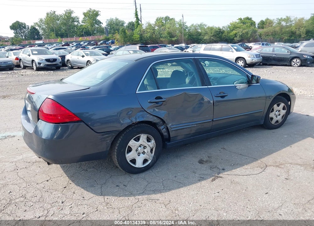 2006 HONDA ACCORD 2.4 LX VIN: 1HGCM56486A155800