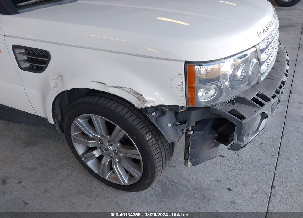 2008 LAND ROVER RANGE ROVER SPORT SUPERCHARGED VIN: SALSH23418A151987