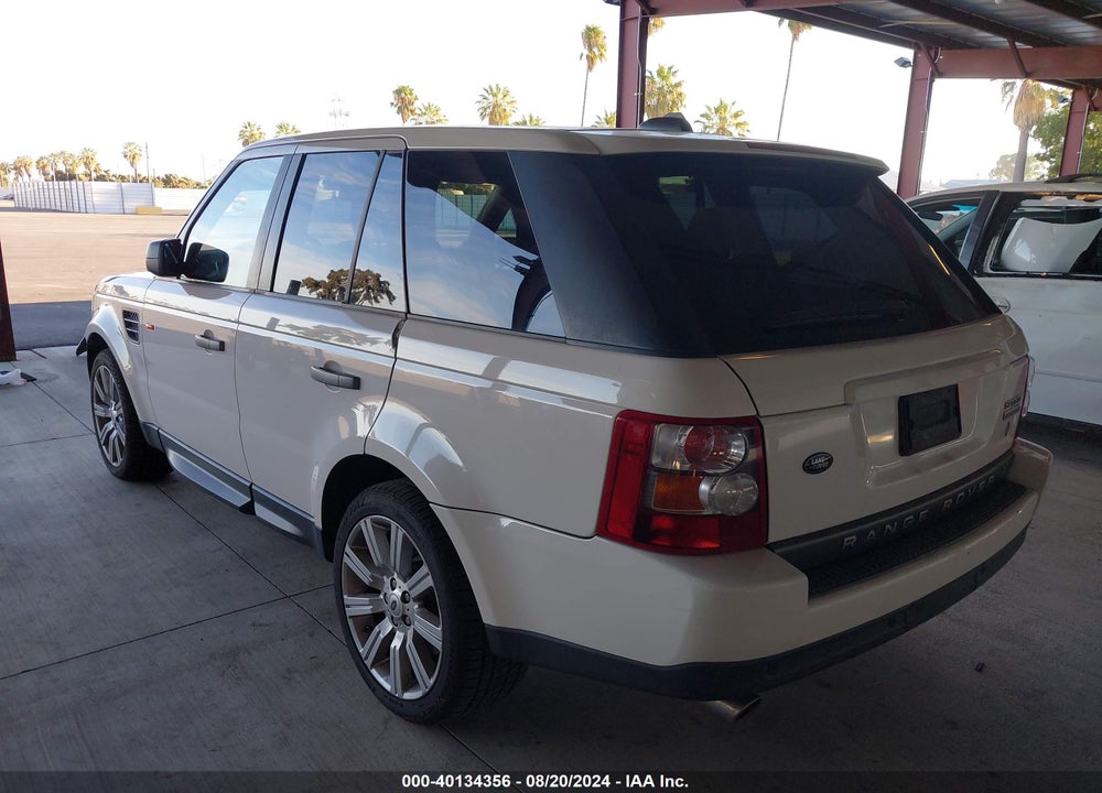 2008 LAND ROVER RANGE ROVER SPORT SUPERCHARGED VIN: SALSH23418A151987