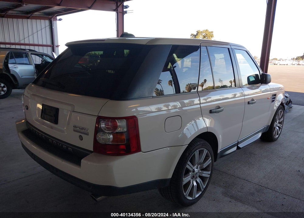 2008 LAND ROVER RANGE ROVER SPORT SUPERCHARGED VIN: SALSH23418A151987