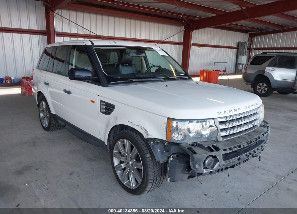 2008 LAND ROVER RANGE ROVER SPORT SUPERCHARGED VIN: SALSH23418A151987